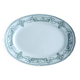 Oval ironstone platter from Saint Amand and Hamage, Medallion
