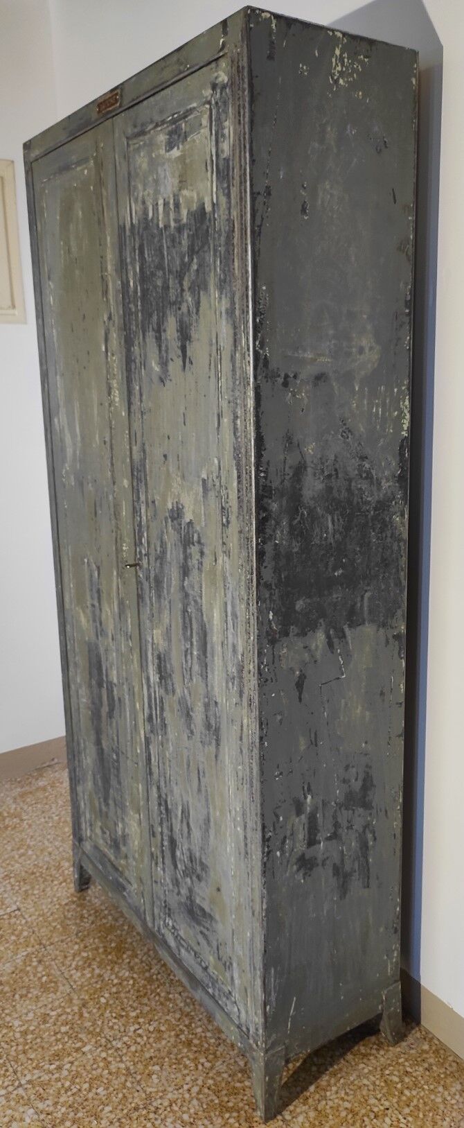 Parisian metallic wardrobe " Bauche "