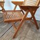 2 folding chairs vintage Rex lounge by Niko Kralj design
