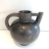 Glazed terracotta vase