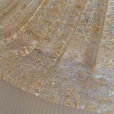 Plafonnier en verre de murano rouge