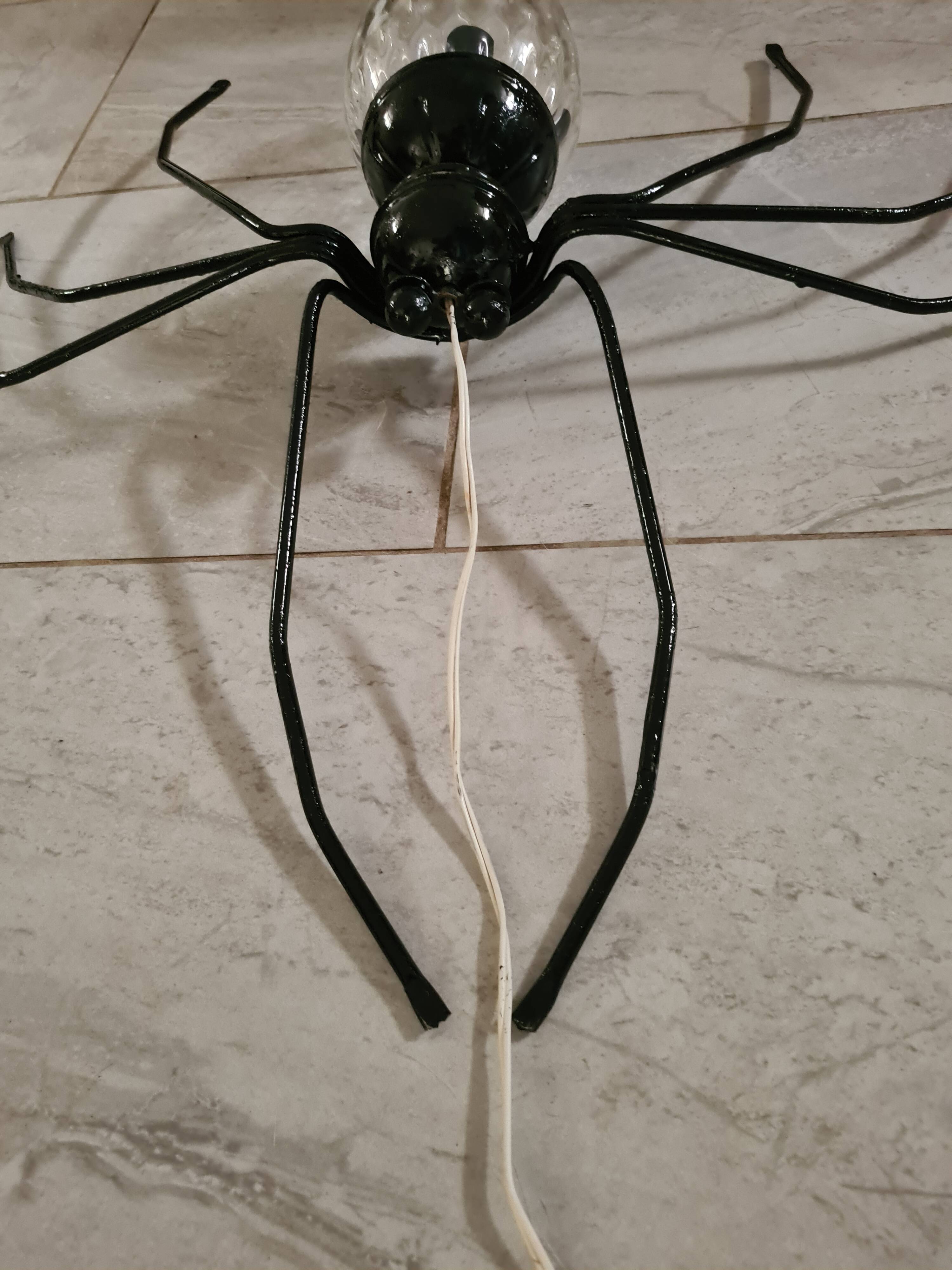 Vintage Italian Wall Light Spider Murano