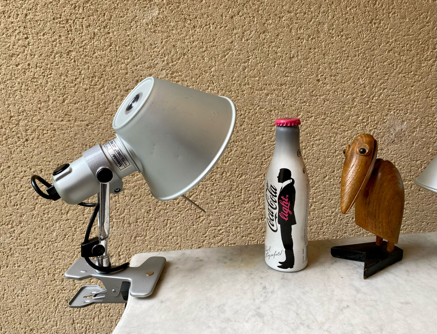 Lamp with clip Tolomeo Artemide Pinza led design Michele by Lucchi & Giancarlo Fassina