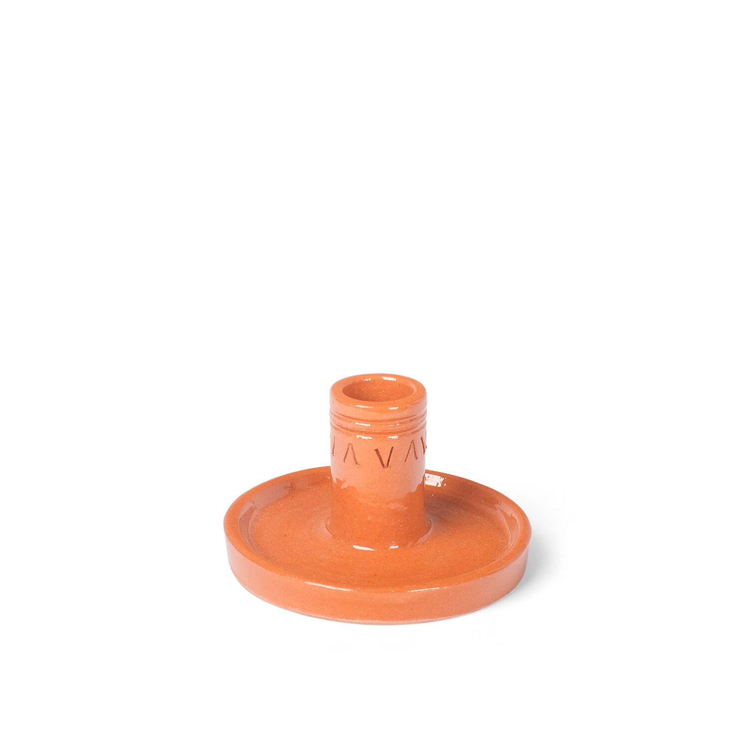 Bougeoirs faits main.