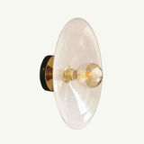 Opaline wall lamp
