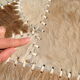 80s cowhide patchwork carpet