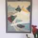 A carborundum engraving, towards the peaks, 1992, by bernard alligand.