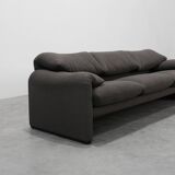 Cassina Three‑Seat Sofa by Vico Magistretti, Italy, 1990
