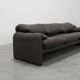 Canapé trois places Cassina par Vico Magistretti, Italie, 1990