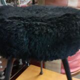 Tabouret tripode "moumoute"