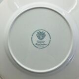 Villeroy & Boch dessert service, Blue Castle model