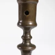 Early 18th-century French bronze candlestick