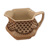 Milk pot in English earthenware