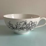Vintage Limoges Porcelain Coffee Cups – Françoise Adnet “Black Coral”