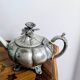 Vintage Shaw & Fisher Sheffield metal tin teapot