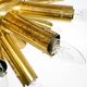 XXL 1960s Space Age brass ceiling lamp by J.T. Kalmar with 43 arms | 66 cm