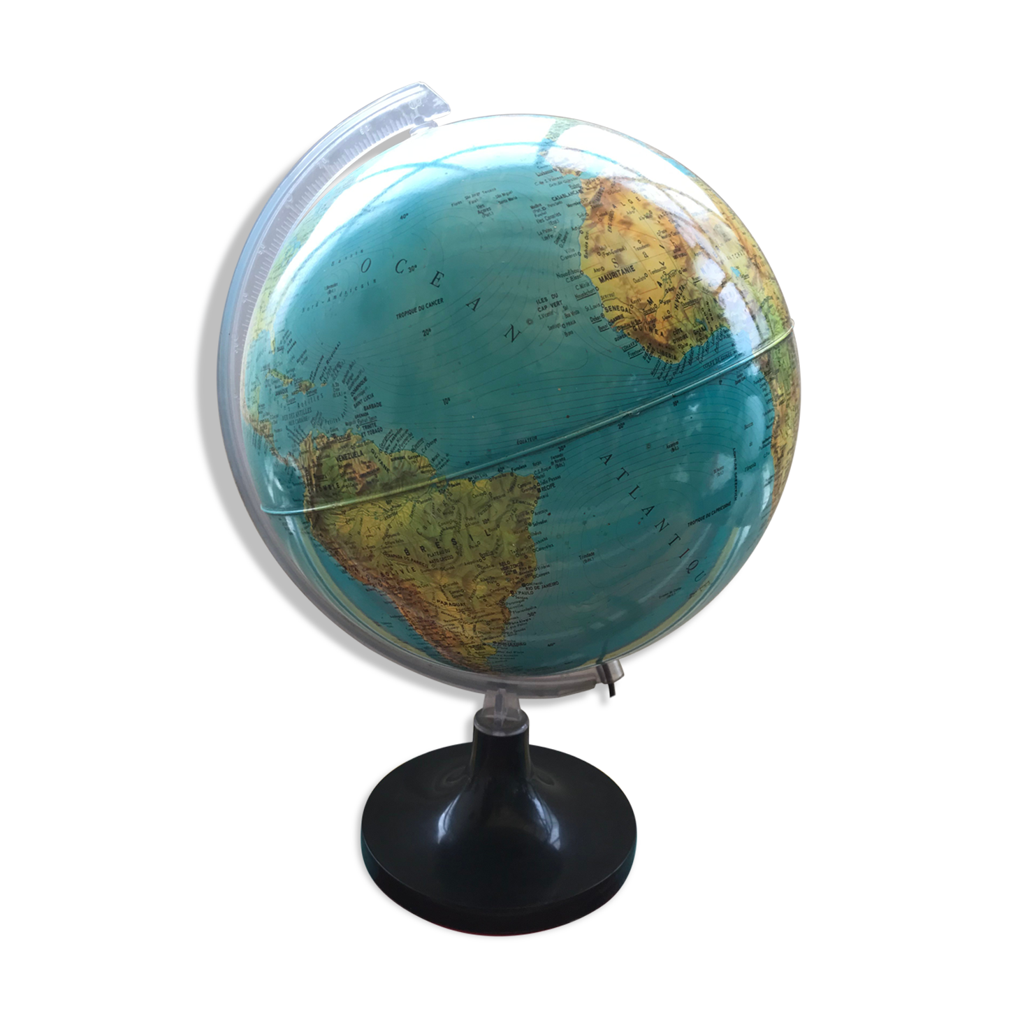 Former earth globe