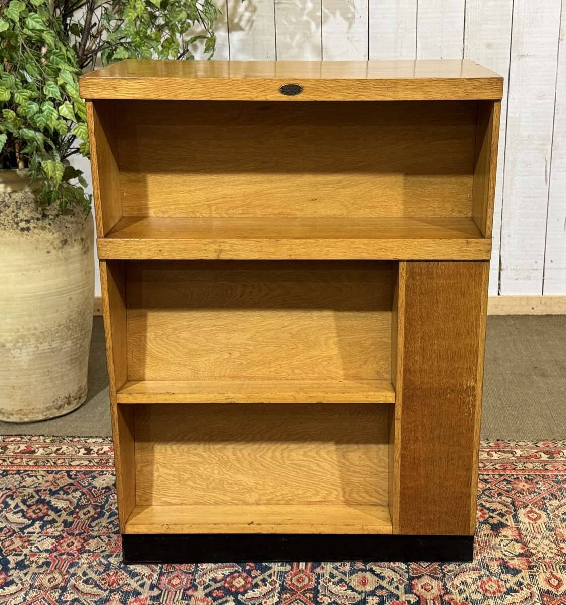 Etagère bibliothèque d'école en chêne double face