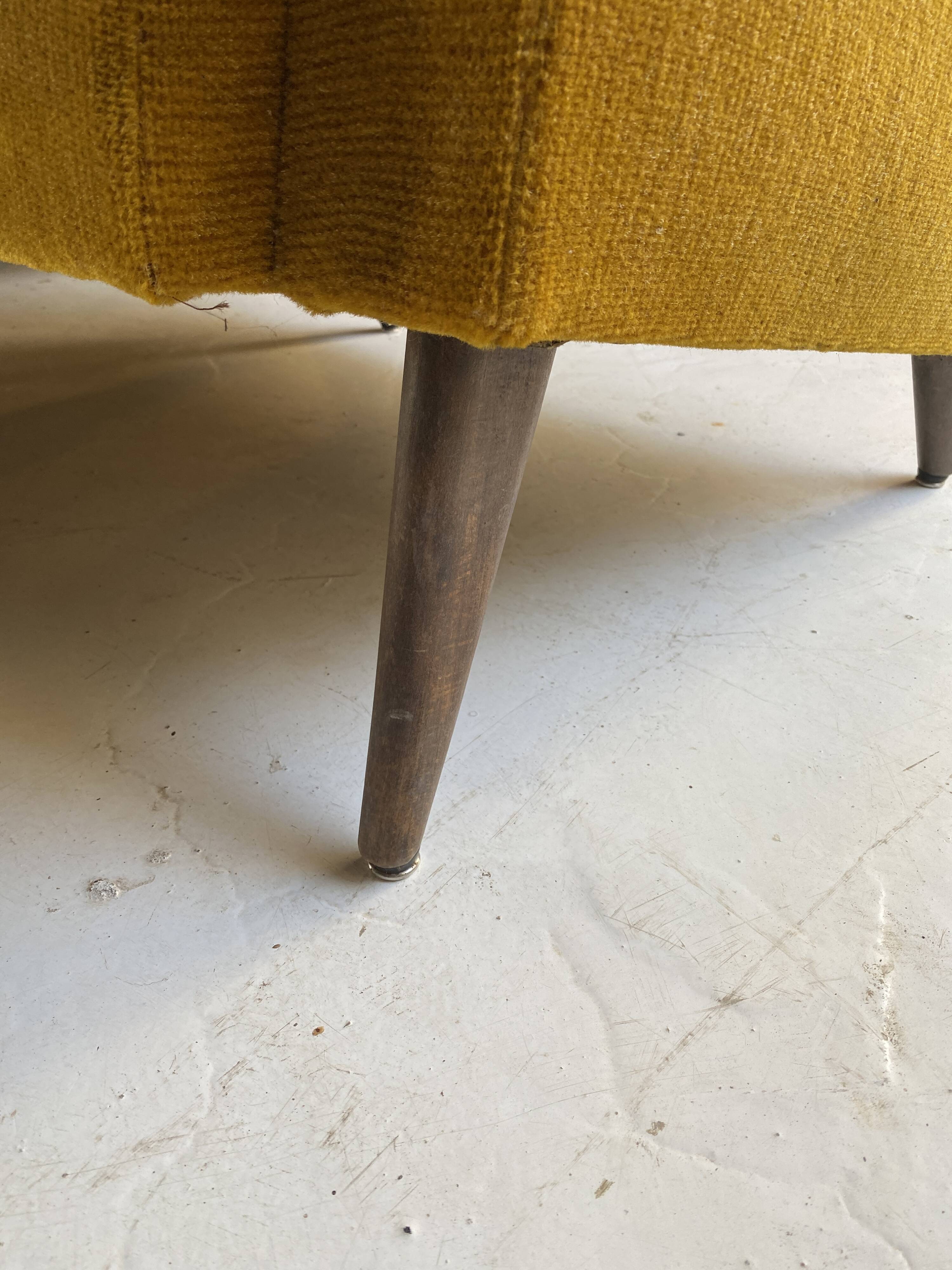 Pair of armchairs rené jeannot by ergy 50-60