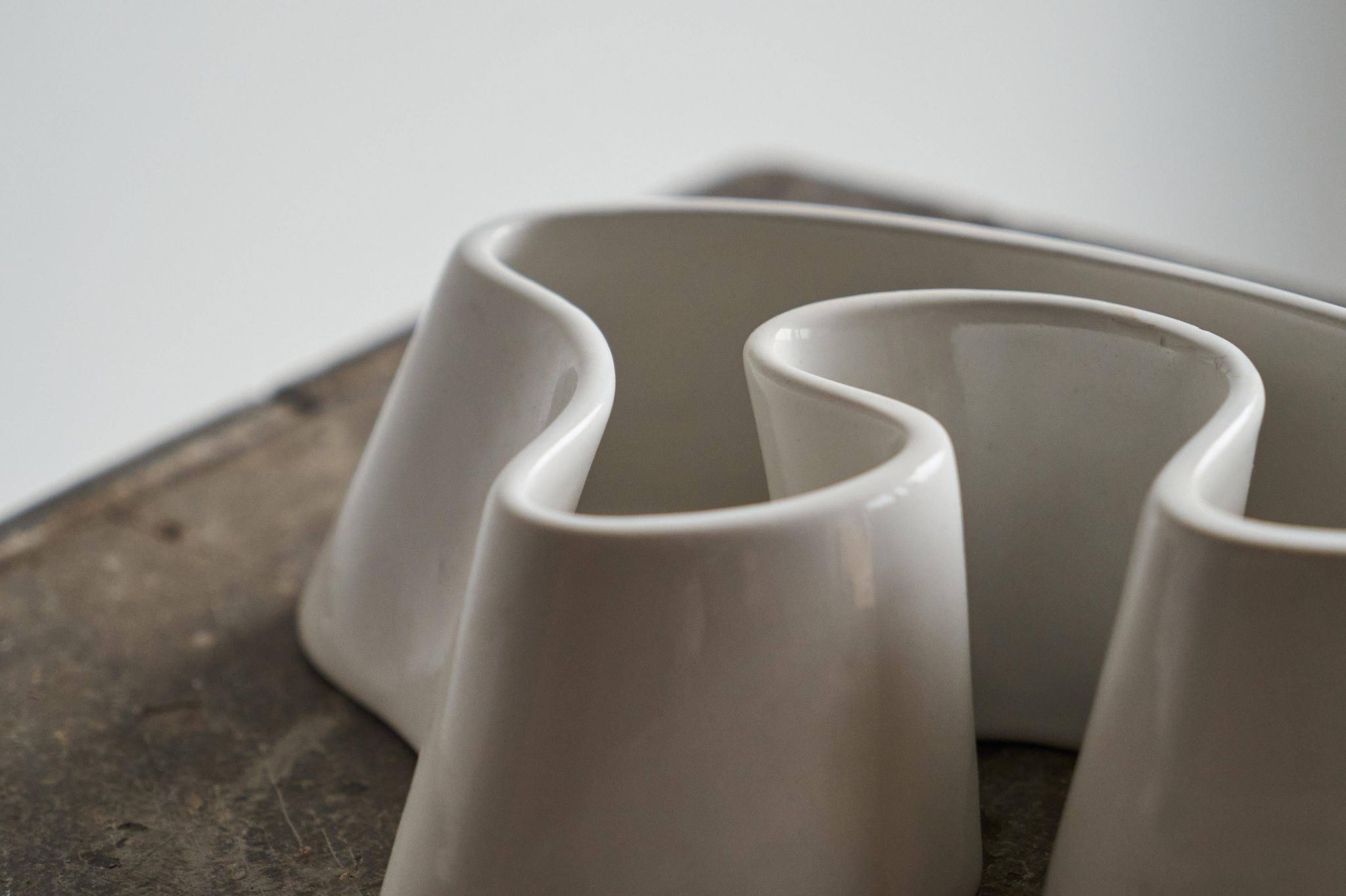 Angelo Mangiarotti Objet céramique 'Tremiti Formalibera' Danese Milano 1964