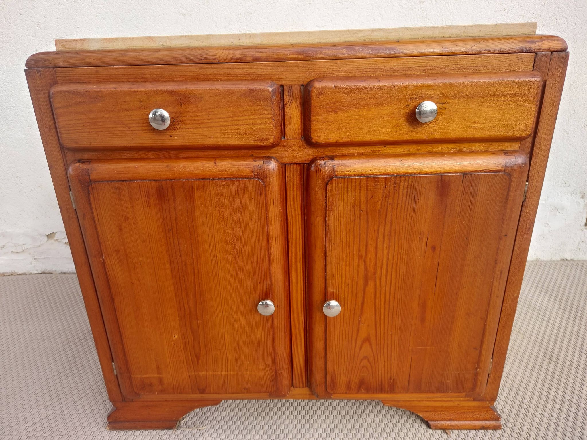 Mado buffet, marble top, vintage