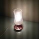 Vintage bedside lamp, tulip glass, 60s-70s
