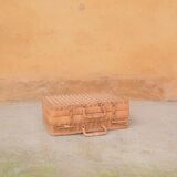 Vintage rattan case