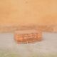 Vintage rattan case