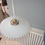 Old suspension in dentelè opaline