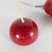 Tronconi - Enrico Tronconi - 'Bulb lamp' -  opaline - chroom - Italie - 1970's
