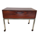 Vintage rosewood bedside table.
