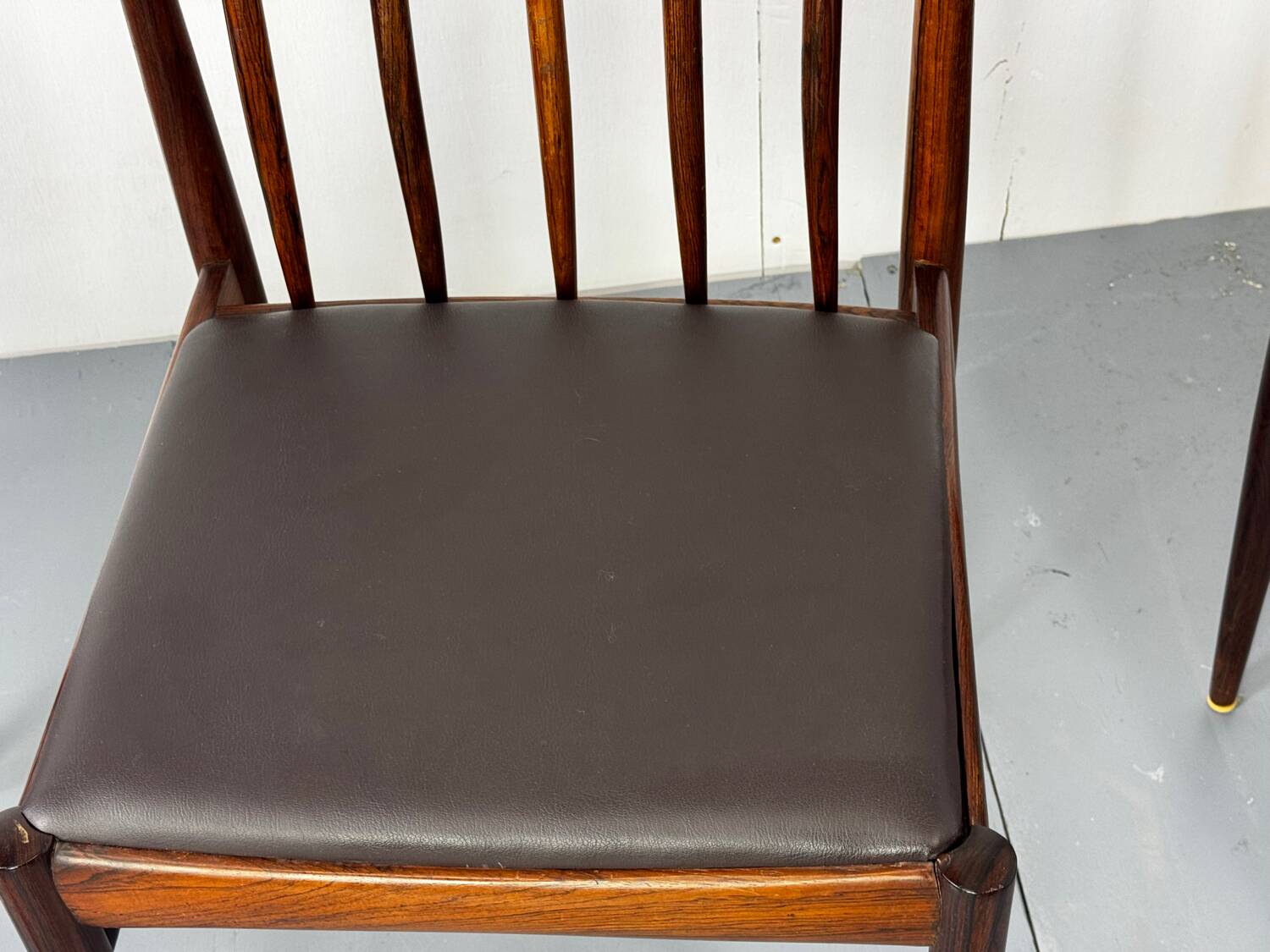 AWA Rosewood Danish design Dining Chairs, 1960s, Set of 3