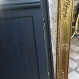 Mirror ancient gilded wood - 73x62cm