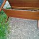 Bedside console old marble top Louis XVI style
