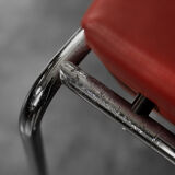 Fauteuils scandinaves bauhaus chrome