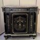 "Boulle" furniture with a support height in gilded brass marquetry from the Napoleonic era.