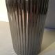 Glass vase chrome
