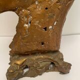 Vintage lamp base, artist creation from the 70s