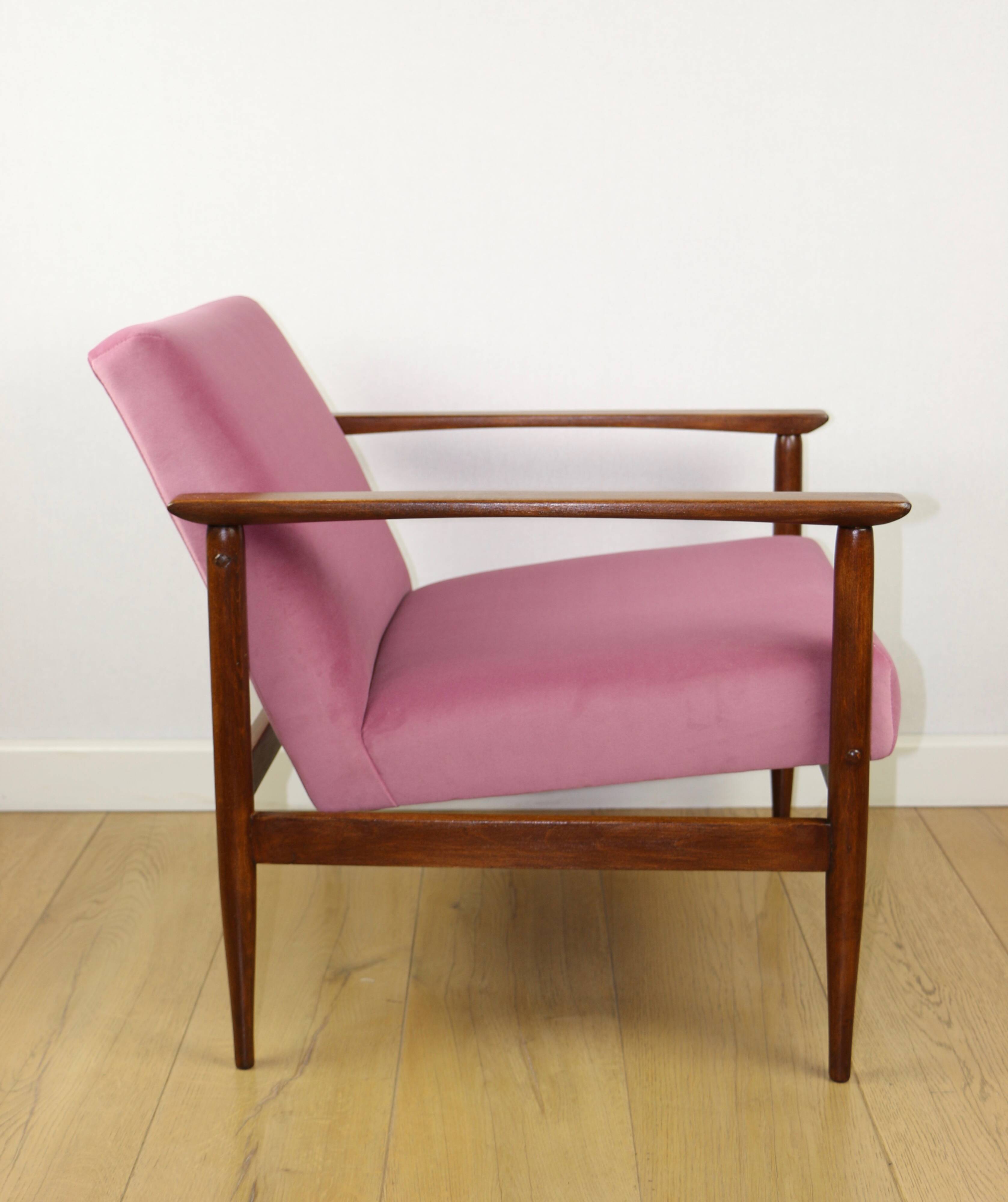 Vintage Pink Easy Chair, 1970s