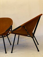 Beautiful Pair of Lusch Erzeugnis Balloon Chairs