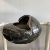 Empty ceramic pocket À.Bedu, La Borne, ca 1950