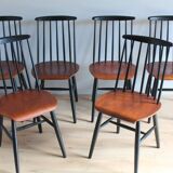 Set of 6 Fanett chairs by Tapiovaara