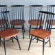 Set of 6 Fanett chairs by Tapiovaara