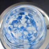 Blown glass bottle, Clichy glassworks, 20th century