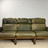 Vintage leather seat