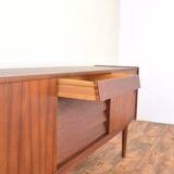 Trio de modèles de buffets Mid-Century en Teck par Nils Jonsson pour Hugo Troeds, Suède, 1960.