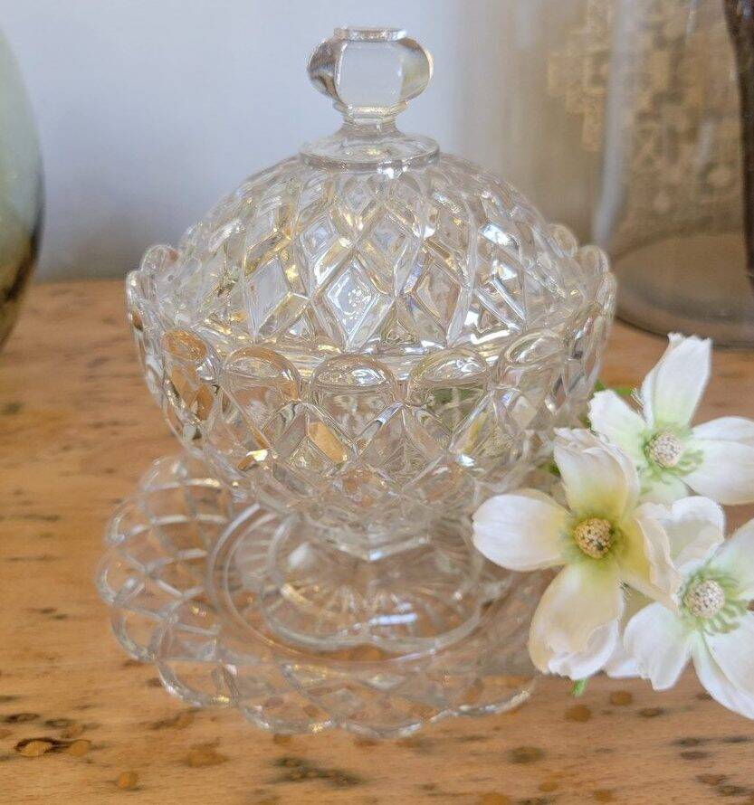 Baccarat sugar bowl