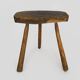 Tripod trading stool, peasant art Ariège, France nineteenth century