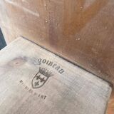 2 renovated oak farmhouse benches from the 20th century, 200cm.