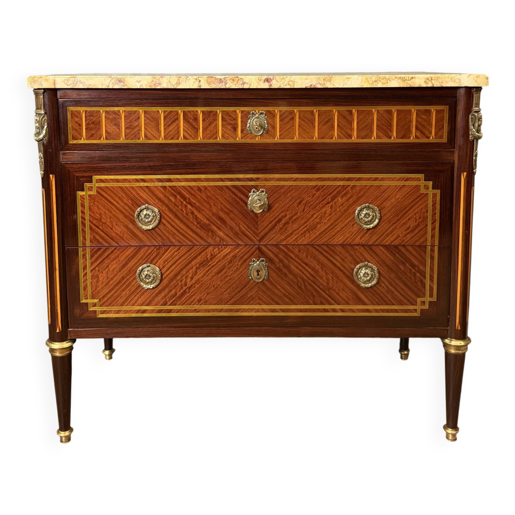 Louis XVI commode from the late 19th century.